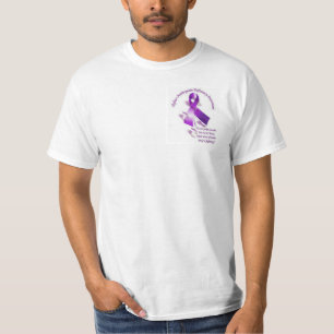 T-shirt Pièce en t de blanc de álpha-1-antitrypsine