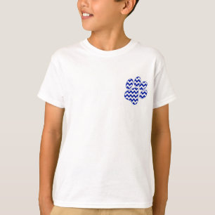 T-shirt Pièce en t de blanc de la patte solides solubles