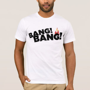 T-SHIRT PIÈCE EN T DE BOMBE DE COUP DE COUP
