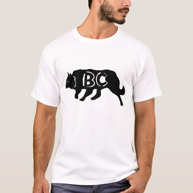 T-shirt Pièce en t de border collie Herding~Original (Devant)