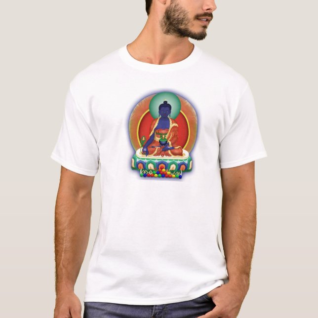 T-shirt Pièce en t de Bouddha de médecine (Devant)