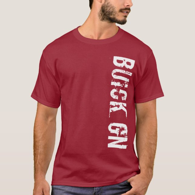 T-shirt Pièce en t de Buick GN Vert (Devant)