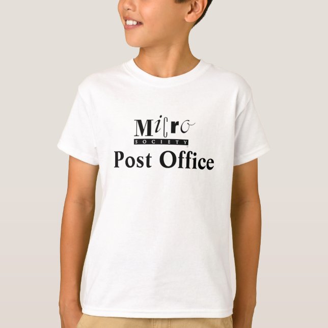 T-shirt Pièce en t de bureau de poste (Devant)
