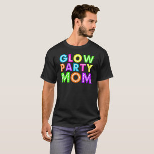 T-shirt Pièce en t de cadeau de maman de partie de lueur