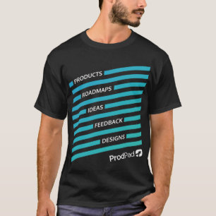 T-shirt Pièce en t de caractéristique de ProdPad