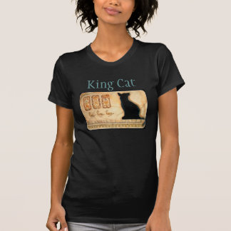 T-shirt Pièce en t de cartouche de chat égyptien du Roi
