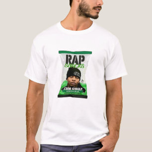 T-SHIRT PIÈCE EN T DE CASSE-CROÛTE DE RAP DE CBM GWAP