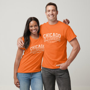 T-shirt Pièce en t de CHICAGO l'ILLINOIS