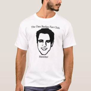 T-shirt Pièce en t de club de fan de Dan Berlau