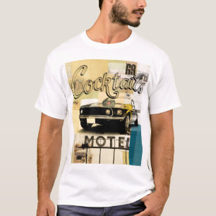 T-shirt Pièce en t de cocktails