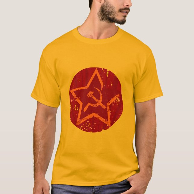 T-shirt Pièce en t de communisme (Devant)