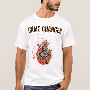 T-shirt Pièce en t de commutateur de jeu
