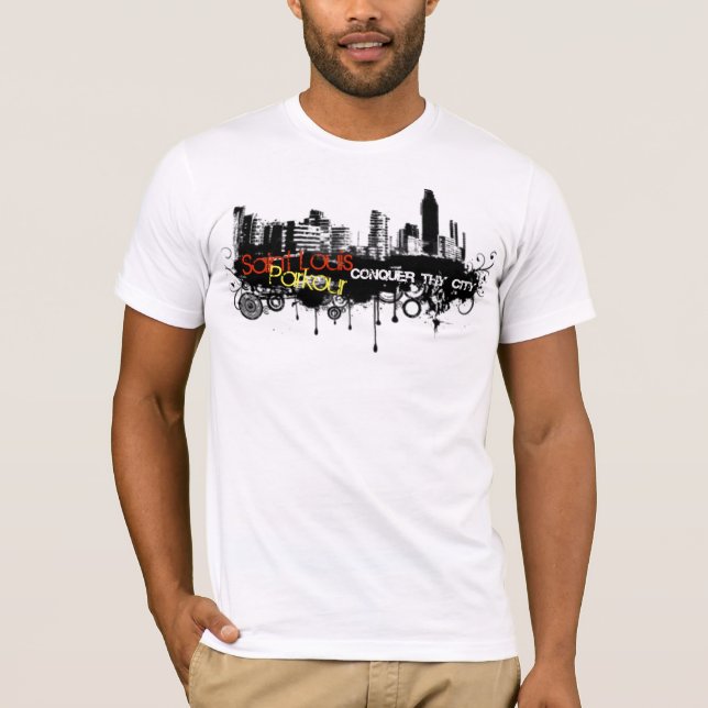 T-shirt Pièce en t de conquérant de STLpk (Devant)