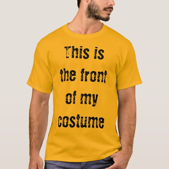 T-shirt Pièce en t de costume (Devant)