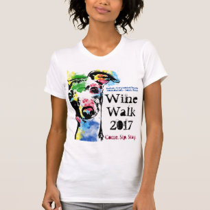 T-shirt Pièce en t de cou du scoop des femmes de