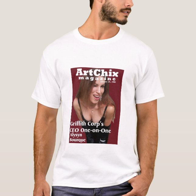T-SHIRT PIÈCE EN T DE COUVERTURE DU PRÉSIDENT ARTCHIX (Devant)