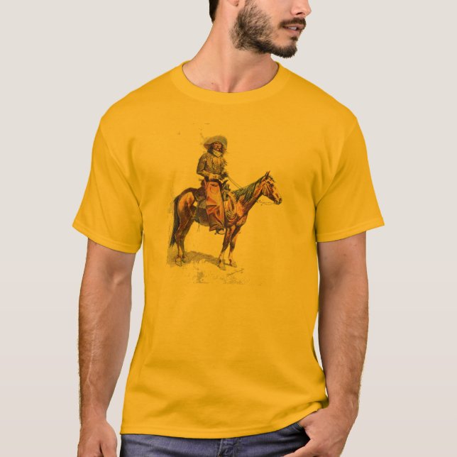 T-shirt Pièce en t de cowboy de l'Arizona (Devant)