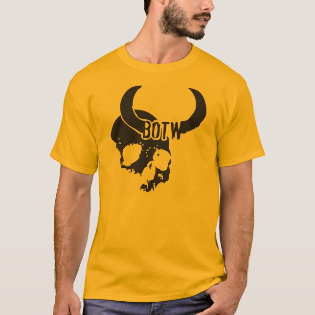 T-SHIRT PIÈCE EN T DE CRÂNE DE BOTW (Devant)