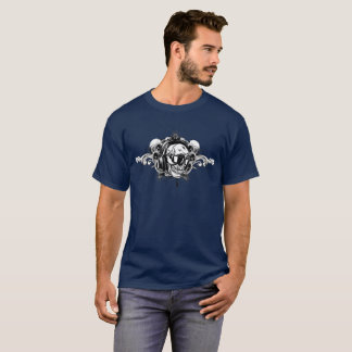 T-shirt Pièce en t de crâne d'écouteur