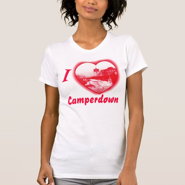 T-shirt Pièce en t de dames de Camperdown (Devant)