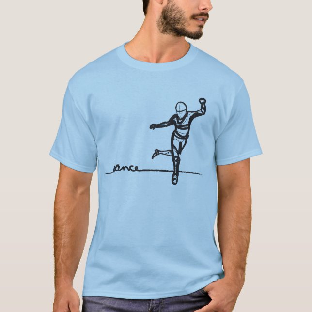T-shirt Pièce en t de danse de robinet (Devant)