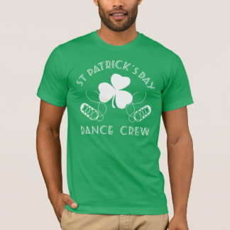 T-shirt Pièce en t de danse d'Irlandais d'équipage de