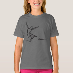 T-shirt Pièce en t de danse moderne (enfants)