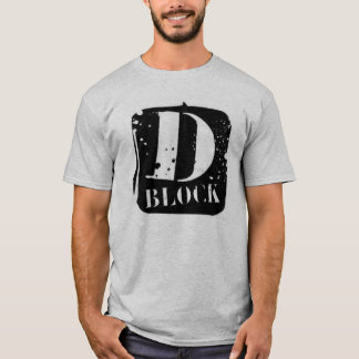 T-shirt pièce en t de dblock