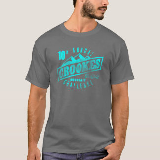 T-shirt Pièce en t de défi de montagne de Crookes dans