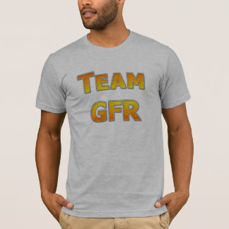 T-shirt Pièce en t de devise de l'équipe GFR