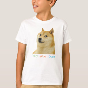 T-shirt Pièce en t de doge pour des enfants