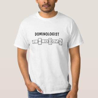 T-shirt pièce en t de dominologist