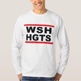 T-shirt Pièce en t de douille de hip hop de WSH HGTS