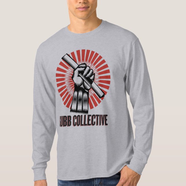 T-shirt Pièce en t de douille de Kubb des hommes de base (Devant)