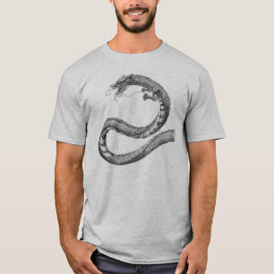 T-shirt Pièce en t de dragon