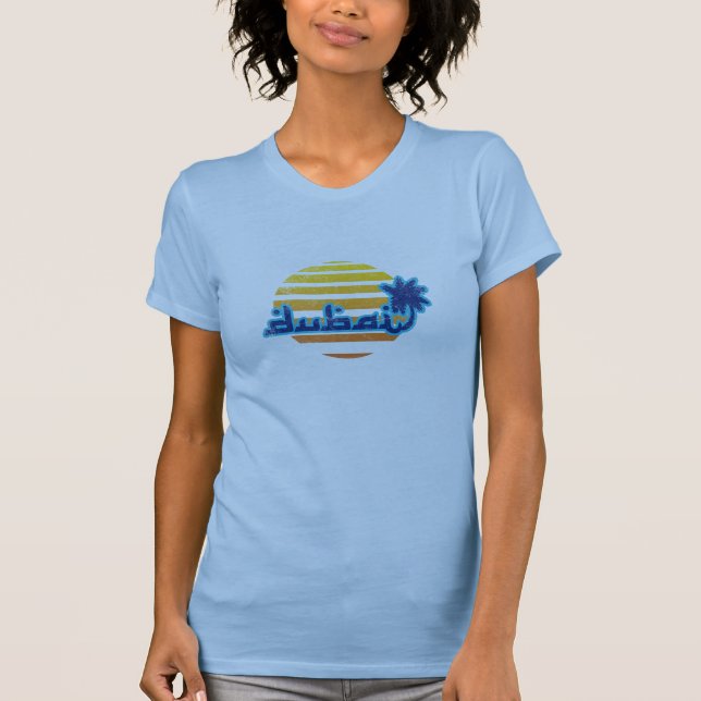 T-shirt Pièce en t de Dubaï (Devant)