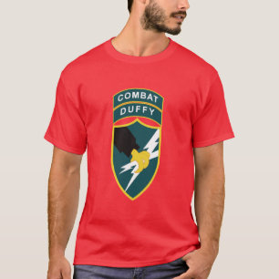 T-shirt Pièce en t de Duffy de combat d'agence de sécuri