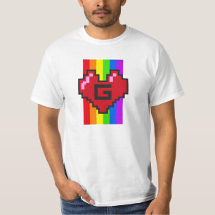 T-shirt pièce en t de fierté de r/Gaymers