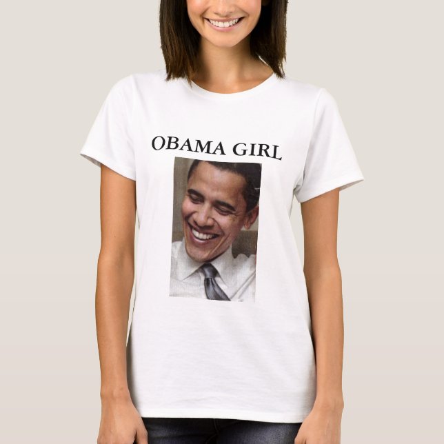 T-shirt Pièce en t de FILLE d'OBAMA (Devant)