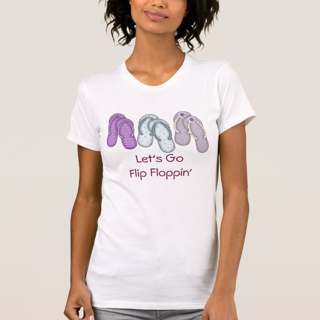 T-shirt Pièce en t de Floppin de secousse (Devant)