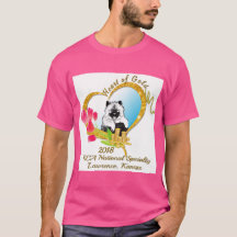 Pièce en t de football unisexe nationale de 2018