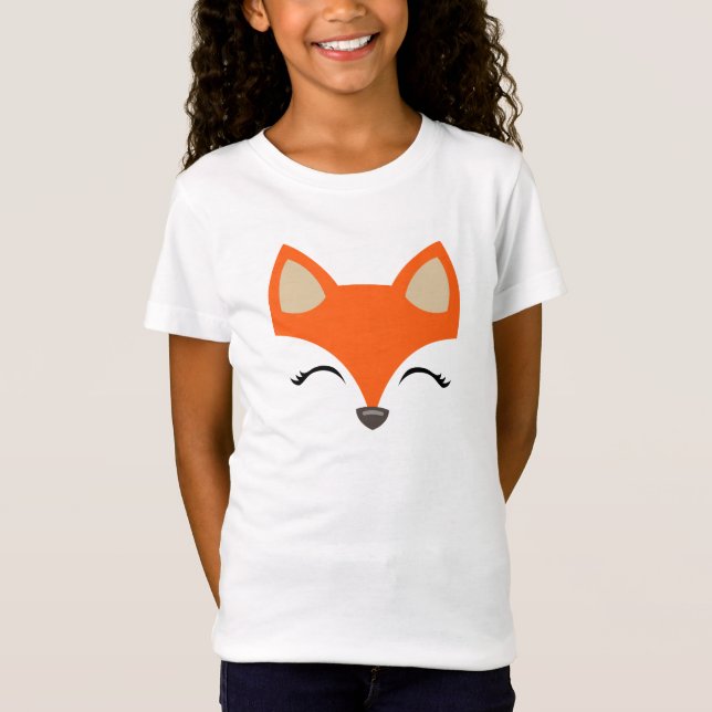 T-Shirt Pièce en t de Fox pour des enfants (Devant)