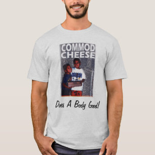 T-shirt Pièce en t de fromage des produits