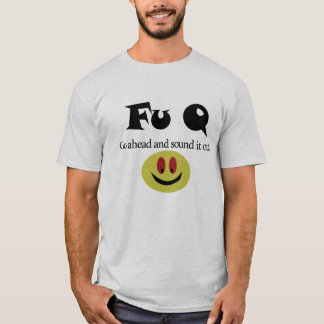 T-shirt Pièce en t de Fu Q