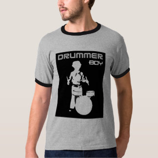 T-shirt Pièce en t de garçon de batteur