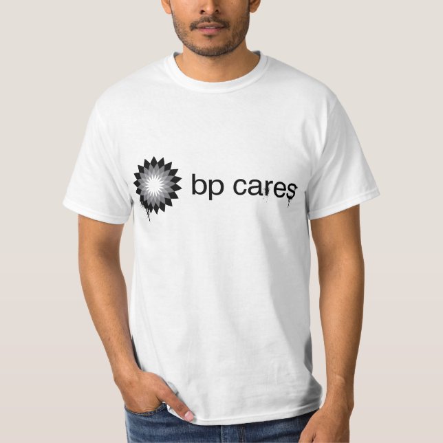 T-shirt Pièce en t de graphique de soins de BP (Devant)