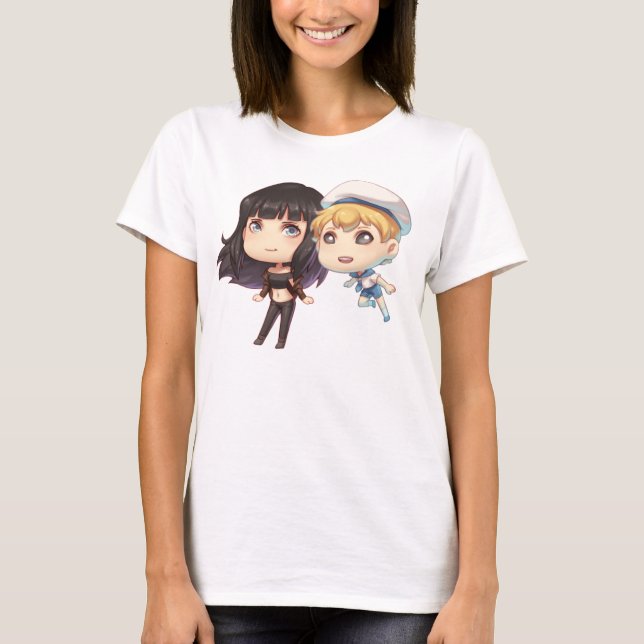 T-shirt Pièce en t de Grier et d'oscar unilatérale (Devant)