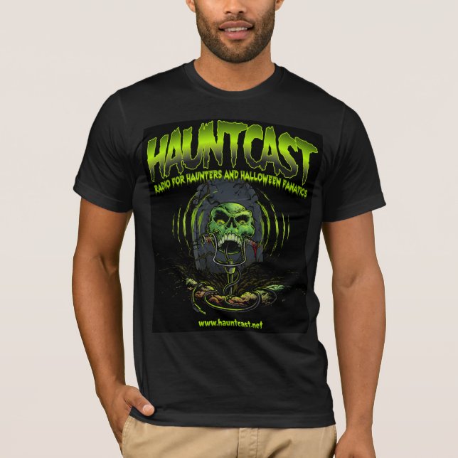 T-shirt Pièce en t de Hauntcast (Devant)