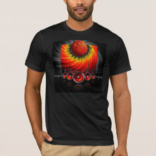 T-SHIRT PIÈCE EN T DE HAUT-PARLEUR D'EXTAZA DJ