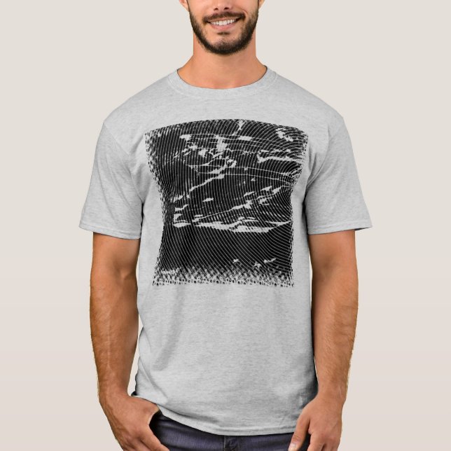 T-shirt Pièce en t de Hexxus des hommes d'échappatoire (Devant)